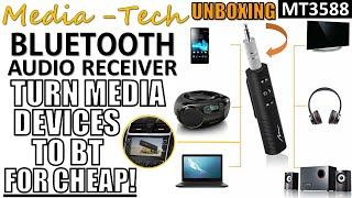 YOU DON'T KNOW THAT YOU NEED THIS! | Media-Tech Bluetooth Audio Receiver MT3588 Unboxing