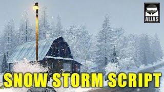 Snow Storm Script Tutorial Arma 3