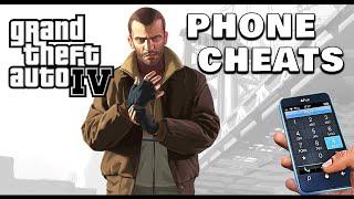 GTA 4 - PHONE CHEATS CODES - 2024