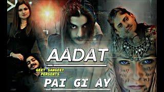 AADAT PAI GAI AY | SYED SAQLAN SHAH | SHAHEENA KHAN | LOVE SONG 2025 | GEET SANGEET