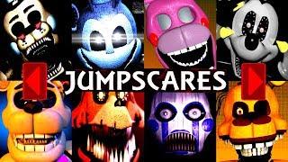 200 EXTRAS JUMPSCARES! | Iulitm | FNAF & Fan Games