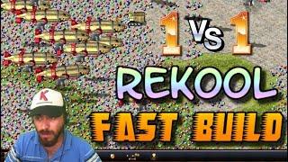 My First 1 vs 1 in Rekool Fast Build map Red Alert 2 Online Multiplayer