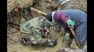 Коп по войне - Редкая находка в немецком блиндаже (very rare find) / Searching with Metal Detector