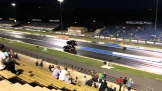 2012 Cadillac CTS-V Wagon vs 2014 Mercedes ML63 AMG at Bandimere Speedway