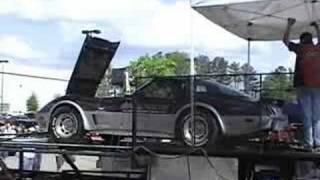 Corvett dyno at Summit Racing Mcdonough GA
