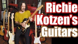Richie Kotzen shows you 12 guitars of his long-time favorite