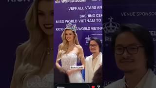 Miss World 2024 Krystyna Pyszková in Vietnam ️ #missworld2023 #missworld2024 #krystynapyszkova