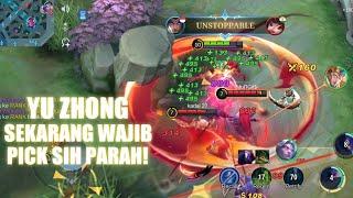 Build Yu Zhong Tersakit 2023! Pantes Pro Player Pada Pake Yu Zhong Sekarang