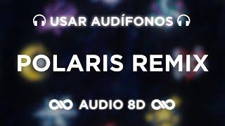 POLARIS REMIX - Saiko, Feid, Quevedo, Mora | SAKURA | AUDIO 8D 