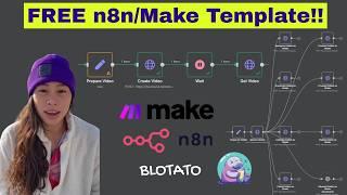 This EASY AI Agent System Creates Faceless Videos on Auto Pilot! (Free n8n and Make templates )