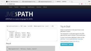 JMESPath Basics