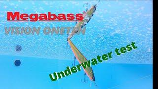 Megabass Vision Oneten/Fishing lure for pike+perch,Underwater action