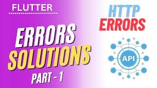 ERROR SOLUTION || Http Errors || Server Setup || Flutter || Studyheart