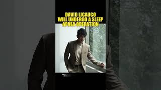 DAVID LICAUCO WILL UNDERGO A SLEEP APNEA OPERATION #davidlicauco #opeartion #sleepapnea