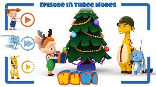 NuNi in Three Modes Christmas special cartoon animation for kids️️