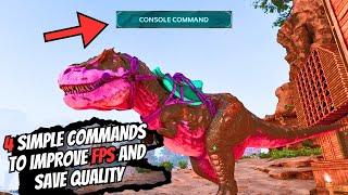 Ark Survival Ascended Single Player Console Commands Xbox and PS5 | Better Performance FPS+