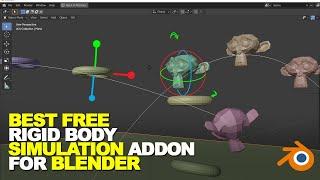 best free rigid body simulation addon for blender