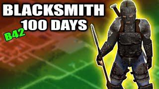 I Became a KNIGHT In BUILD 42 | 100 DAYS As a BLACKSMITH (10)