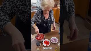Nonna puts that sh*t on everything | Delicious Bruschetta