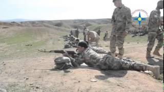 Nineveh Plain Protection Units, NPU shooting range - Assyrian