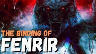 Fenrir - Monster Wolf of Norse Mythology. The Binding of Fenrir