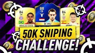 FIFA 17 | TEAM OF THE SEASON 50K SNIPING CHALLENGE vs LE96z