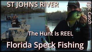  St. Johns River Adventure: Epic Speck Fishing Action! 