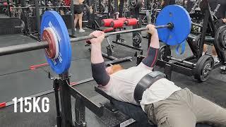 3x8 Bench Press