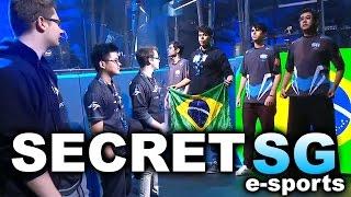 SECRET vs SG e-sports (Brazil) - MOST AMAZING GAMES! - KIEV MAJOR DOTA 2