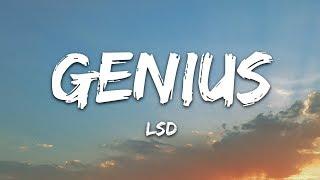 LSD - Genius (Lyrics) ft. Sia, Diplo, Labrinth