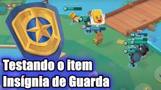 Fiz um Squad com os Guardas usando o item "Insígnia de guarda" Zooba Brasil