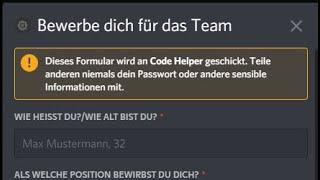Modals/Formulare | discord.js #35
