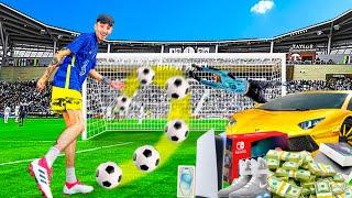 Score the Goal, I'll Buy You ANYTHING! (Soccer Challenge)