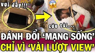 Thử thách 1 ngày làm NGƯỜI C.HẾT, 2 vlogger hoảng loạn khi bị CHÔN_SỐNG | Tin Việt Độc Lạ