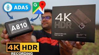 Best 4K HDR Dash Cam in India 2024  70mai A810 Dash Cam Review & Real-World Test 