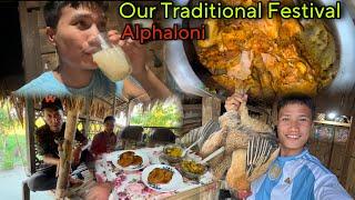Local Rice Beer and Local Chicken || Chakma Tribe Traditional Festival in Village || Village Life