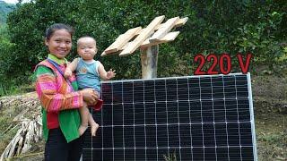 Installing a Solar Power System for the Farm & Harvesting Natural Cucumbers | Ly Tieu Ca