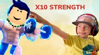 Big Lifting Simulator 2 - 10X Strength (Part 1)