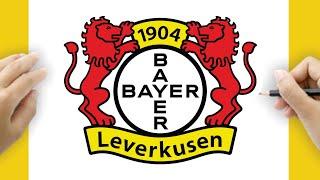 How to Draw the Bayer Leverkusen FC Logo | Step-by-Step Tutorial