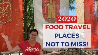 BEST TRAVEL DESTINATIONS  for FOOD LOVERS |  FOODIE HOTSPOTS 2020 TRIP PLANNING