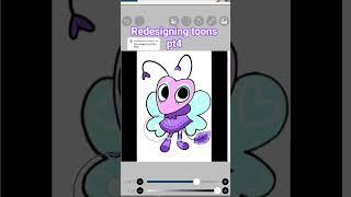 Redesigning Flutter (pt4) #dandysworld #roblox #flutter #short #drawing #art #fyp #game