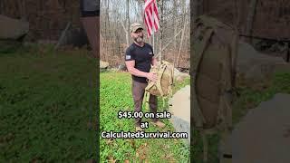 Walk thru of Calculated Survival 45 liter 3 day assault ruck sack / back pack