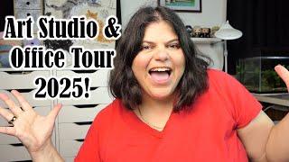 Art Studio and Office Tour 2025!