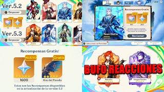 TODO LO QUE SABEMOS SOBRE LA 5.2 | Banners, Bufos, Tiradas GRATIS - Genshin Impact