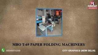 Used Offset Printing and Paper Folding Machinery By City Graphics, New Delhi