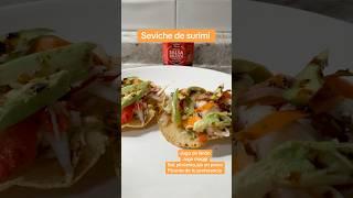 Ceviche de Surimi  #ideas #receta #mexico # a