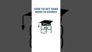 How to turn on Dark Mode in the EduRev App?