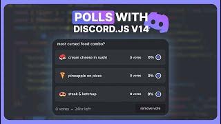 A Guide to Discord Polls with Discord.js v14