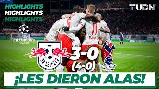 Highlights | Leipzig 3 (4) - (0) 0 Tottenham | Champions League - 8vos Final | TUDN