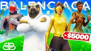 THE MOST EXPENSIVE FORTNITE CHALLENGE (Balenciaga)